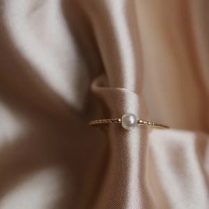 Delicate Pearl Ring